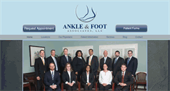 Desktop Screenshot of anklesandfeet.com