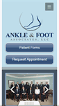 Mobile Screenshot of anklesandfeet.com